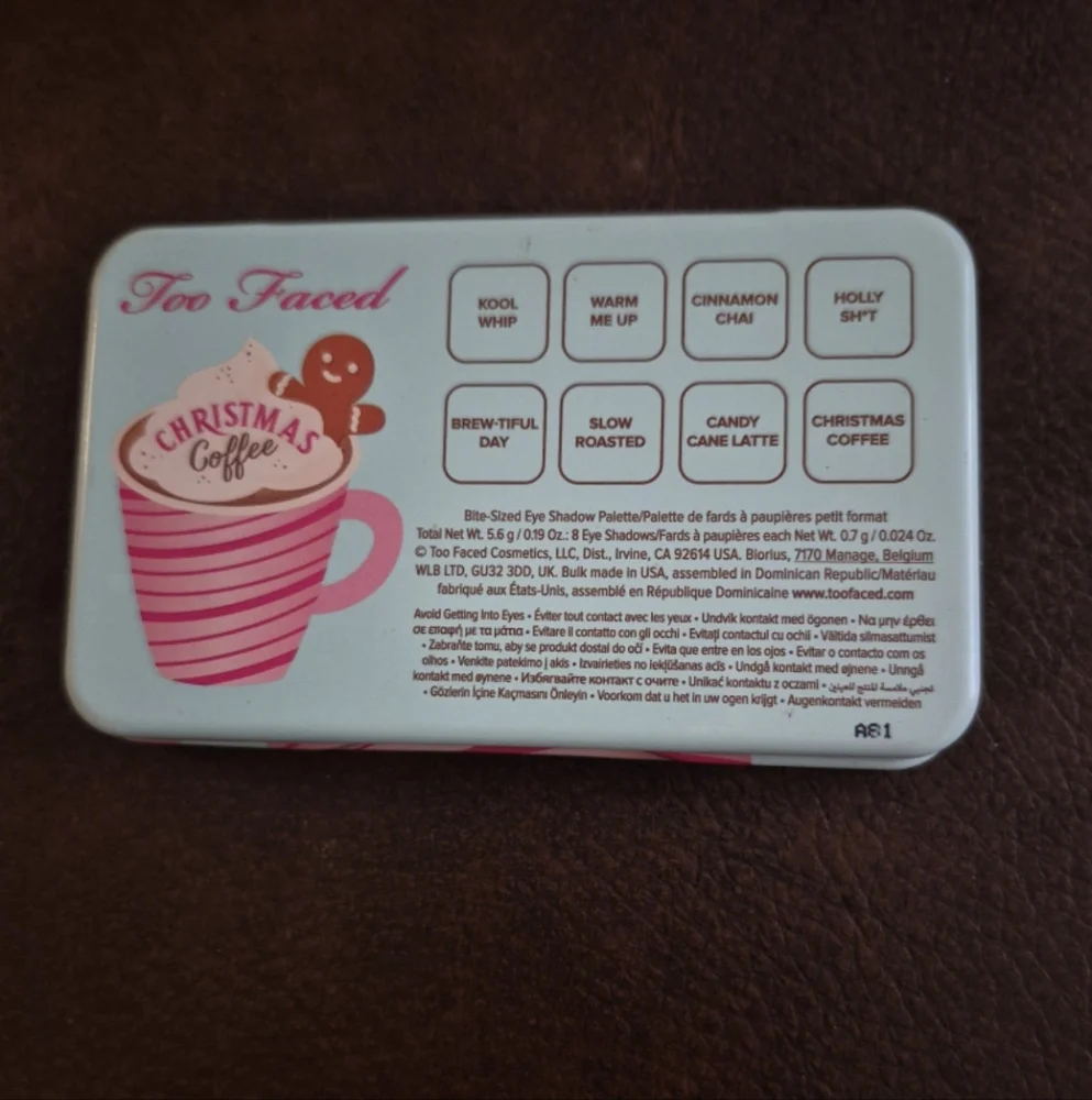 Too Faced Christmas Coffee Eyeshadow Palette - Picture 4 of 4